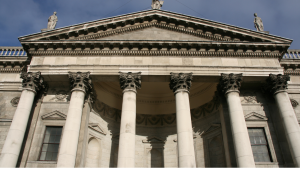 Close up of Dublin High Court