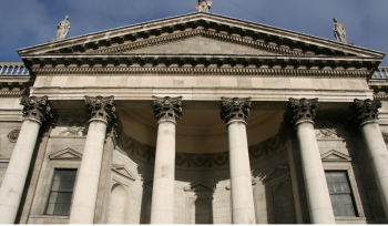 Close up of Dublin High Court